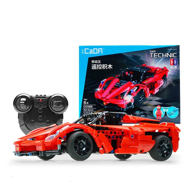 Technic Super Sportscar Радиоуправляемая машина 918 модель DIY строительные блоки Машинки с дистанционным управлением Кирпичи игрушки для детей Подарки - Цвет: C51009 With Box