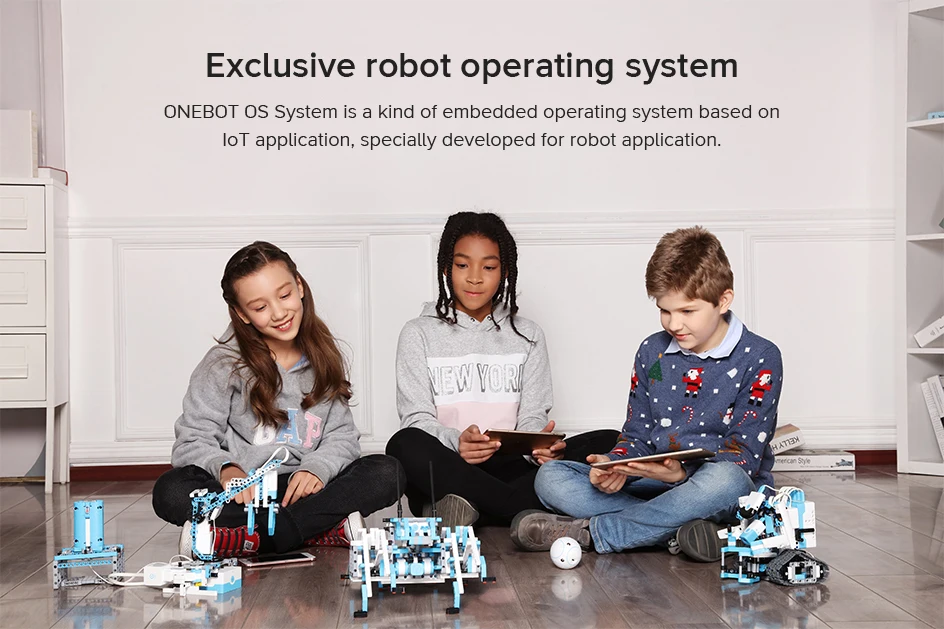 Onebot умный Обучающий робот с поддержкой операционной системы с питонами Поддержка программирования на базе Android, IOS, Windows