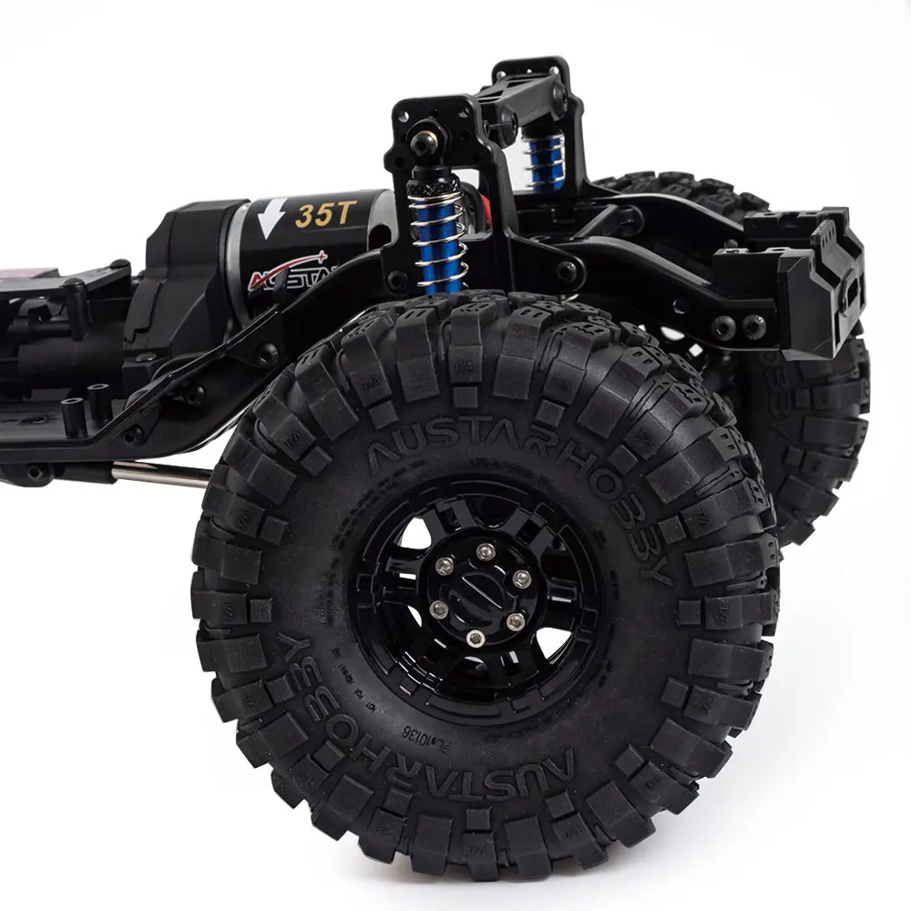 Châssis Crawler RC 1/10 DIY avec Moteur 35T 550 et Transmission 2 Vitesses