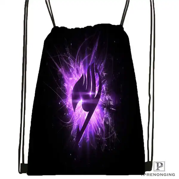 Drawstring Backpack Сумка Рюкзак со шнурком походная сумка на шнурке милый рюкзак для детей(черная спинка) 31x40 см#180611-01-03 - Цвет: Drawstring Backpack