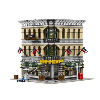 

15005 City Street Grand Emporium Model Building Kits Blocks Assembling Bricks Compatible 84005 10211 Toys Gifts