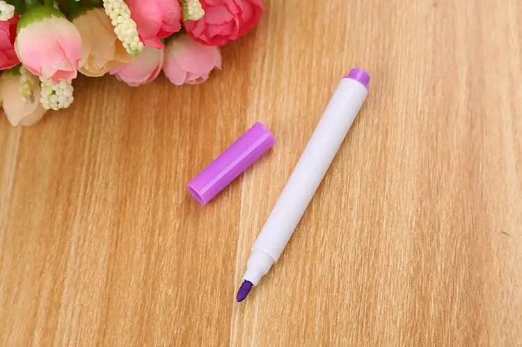 Цветная ручка для рисования Водорастворимая беспылевая доска стираемая ламповая Доска ручка Защита окружающей среды 12 цветов Жидкий Мел
