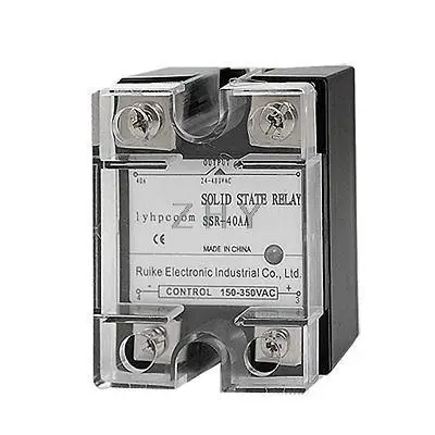 

Solid State Relay SSR AC-AC 40A 150-350V AC/24-480V AC