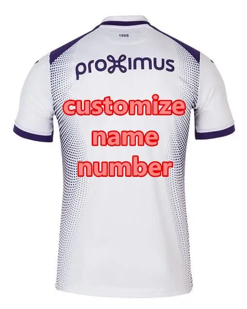 ANDERLECHT soccer jerseys home away VERSCHAEREN BOLASIE TREBEL BORNAUW SANTINI 19 20 KOMPANY KUMS GERKENS FOOTBALL SHIRTS - Цвет: shirt