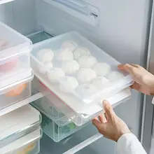 Холодильник контейнер для хранения с крышкой герметичный контейнер сохранение продуктов в свежем состоянии яйцо ящик для хранения рыбы прямоугольный ящик для хранения