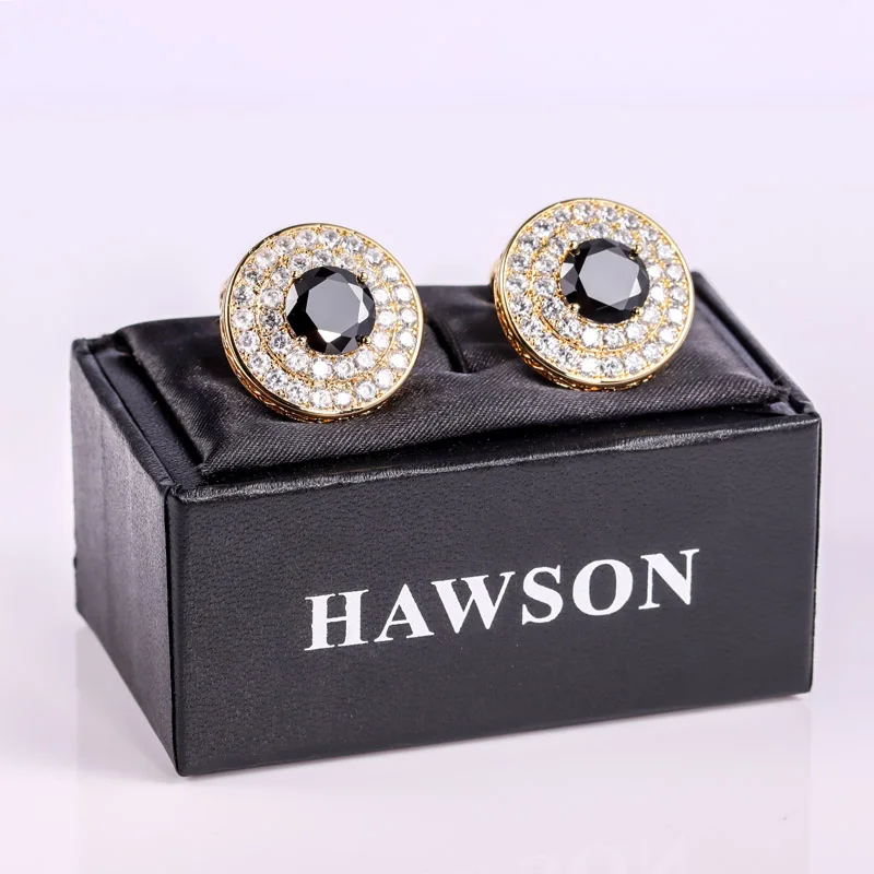 HAWSON Luxury Cufflinks for Mens,men's wedding French dress shirts jewellery accessory--free shipping