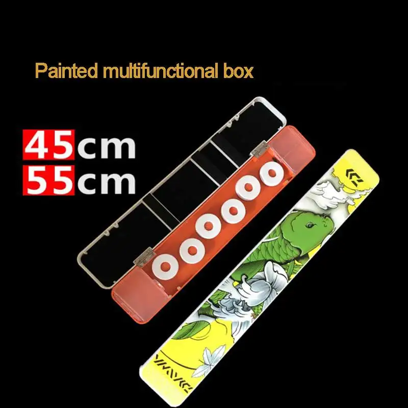 

45cm55cm painted multi-function float box main line box official hanging box fishing gear accessories fishing gear