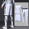 Dry Fit Men s Training Sportswear Set Gym Fitness Compression Sport Suit Jogging Tight Sports Wear