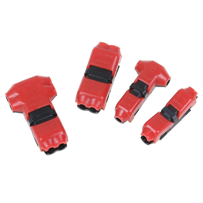 

T/I Type 1pin/2pin Cable Connectors Terminals Crimp Scotch Lock Quick Splice Electrical Car Audio 18-24AWG Wire Kit Tool