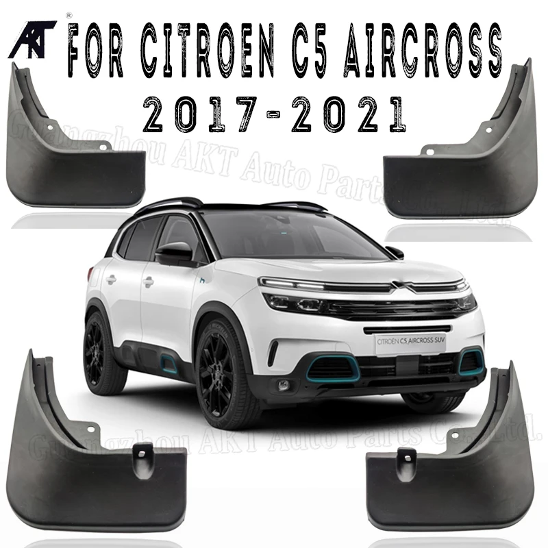 

Брызговики для Citroen C5 Aircross 2017 -2022, 4 шт.