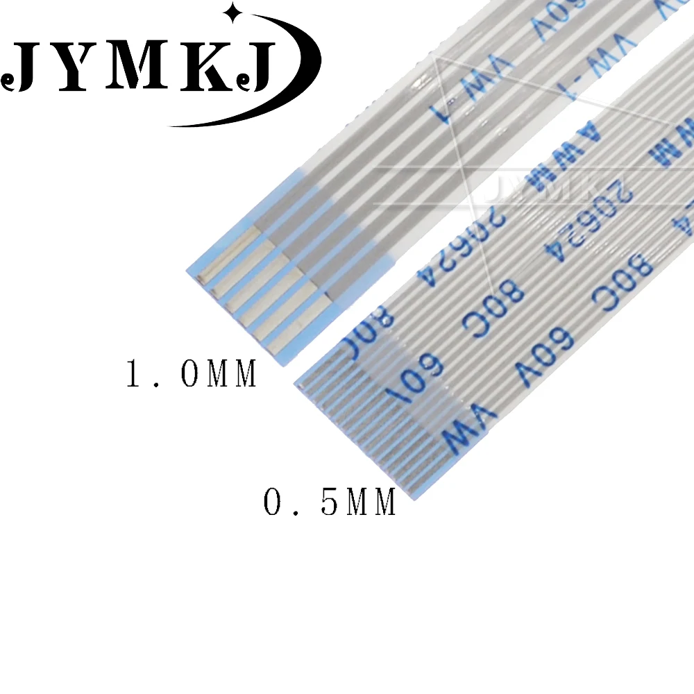 10 шт. плоский гибкий кабель с ПВХ изоляцией FFC FPC ЖК дисплей AWM 20624 80C 60V VW 1 0.5MM 0 мм