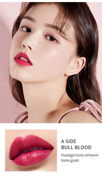 

3 Color Moisturizing Lipstick Small Gold Tube Lipstick Matte Non-drying Lipstick Repair Lips Lasting Waterproof Cosmetic TXTB2