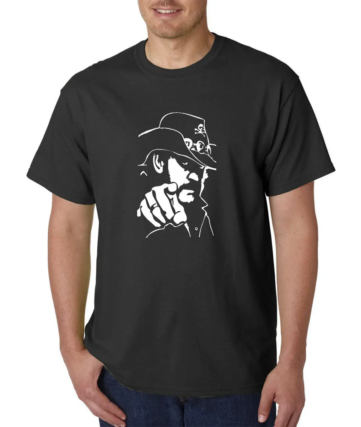 

Lemmy Ki T-Shirt / R.I.P. Rock Legend Classic TeeTops wholesale Tee custom Environtal printed Tshirt cheap wholesale