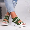 Casual Shoes for Women Summer Sneakers Slip On Women's Sandals 2022 Stretch Fabric Female Shoe Peep Toe Platform Ladies Footwear ► Photo 3/6