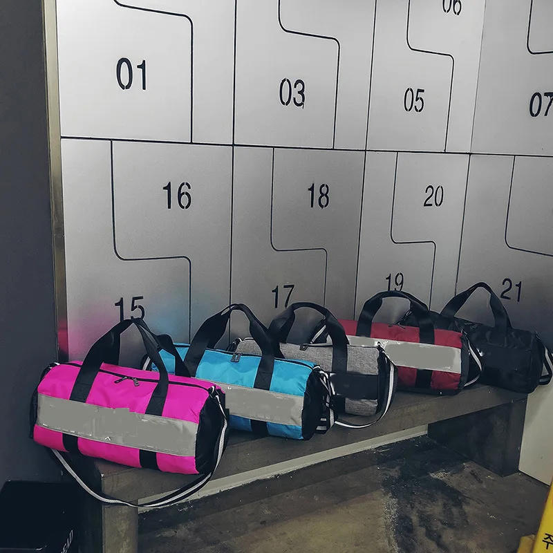 

2020 travel bag short-distance female portable Korean training sports fitness yoga mat sports bag plus shoe position