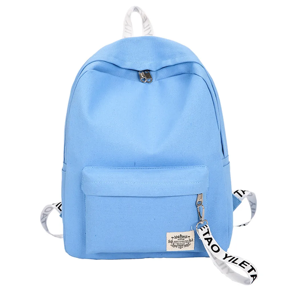 

MAIOUMY Backpack Solid Color Women Backpack Female School Students Backpacks Travel Bags large Capacity Backpacks dropshipping