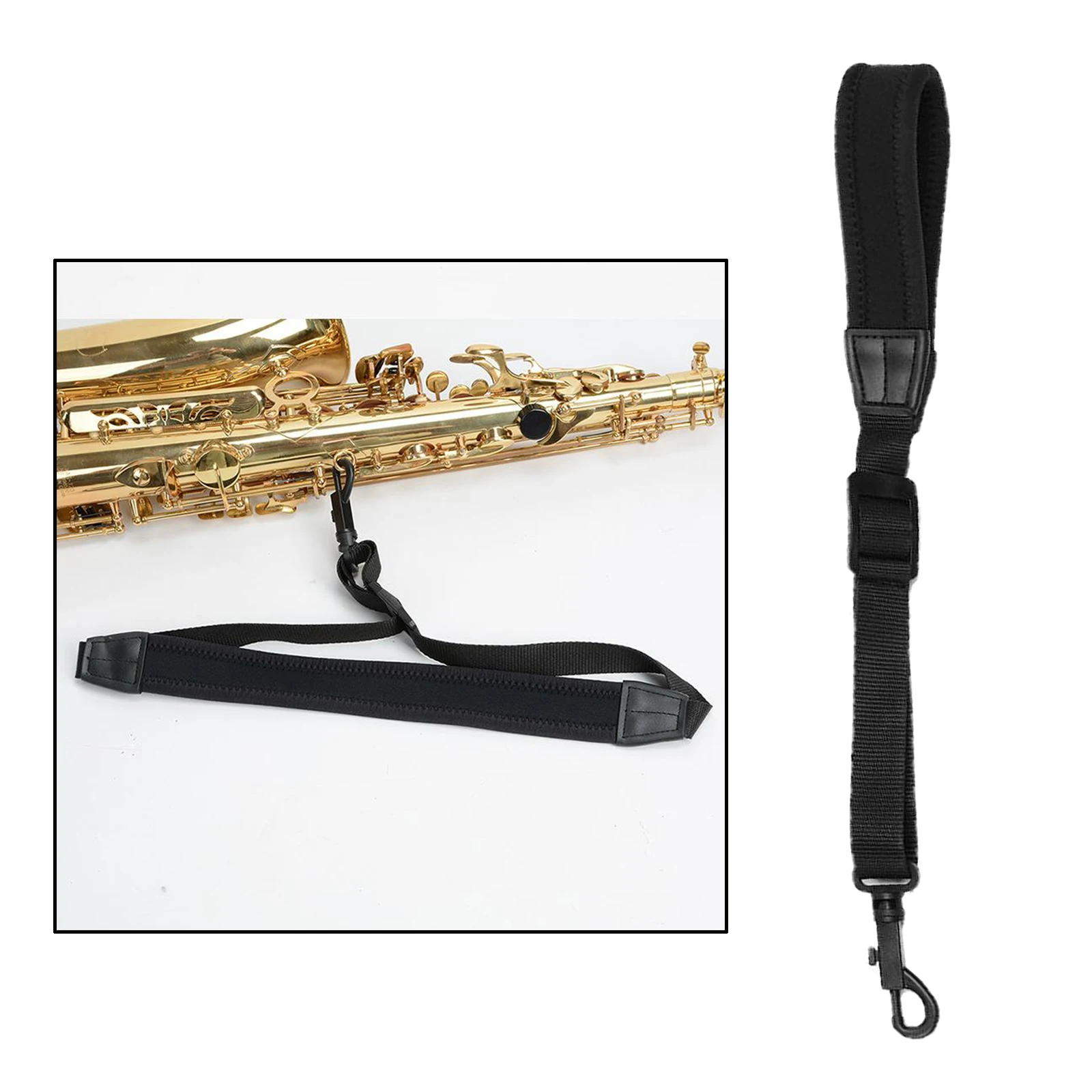 Musik Instrument Neck Strap für Saxophon, Hörner, Bass