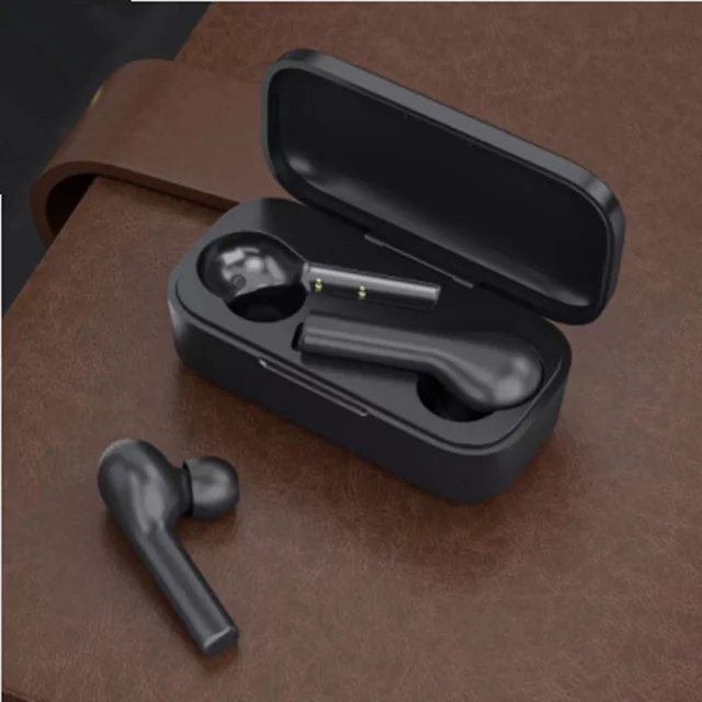 Черный Xiaomi QCY-T5, беспроводные бинауральные игровые bluetooth-наушники, игровой режим, мастер-раб, переключатель Bluetooth 5,0, Apple, Android, универсальный - Цвет: Черный