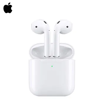 

Apple AirPods 2nd Bluetooth Headset Original Full AirPod with Wireless Charging Case for iPhone iPad MacBook iPod Apple Watch