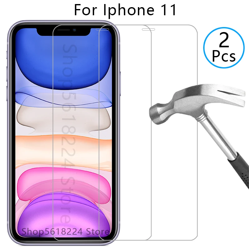 case for iphone 11 cover tempered glass on i phone iphone11 coque screen protector bag original iphon aphone aiphone ifone 9h | Мобильные