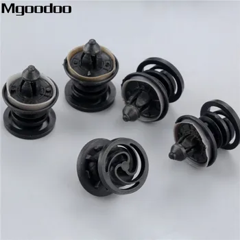 

50Pcs Auto Fasteners Interior Door Card Trim Panel Fastener Clips Fit For VW Transporter Caravelle 7L6868243