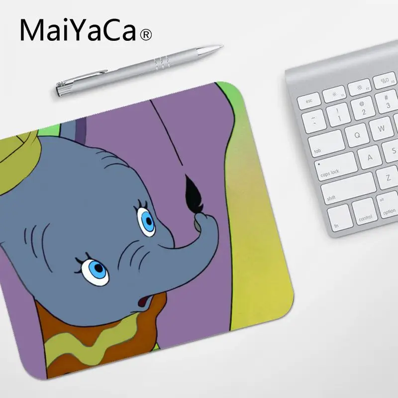 No Lock Edge18x22cm MaiYaCa высокое качество Dumbo компьютерные игровые коврики для мыши Лидер продаж подставка под руку игровой коврик для мыши - Цвет: No Lock Edge18x22cm