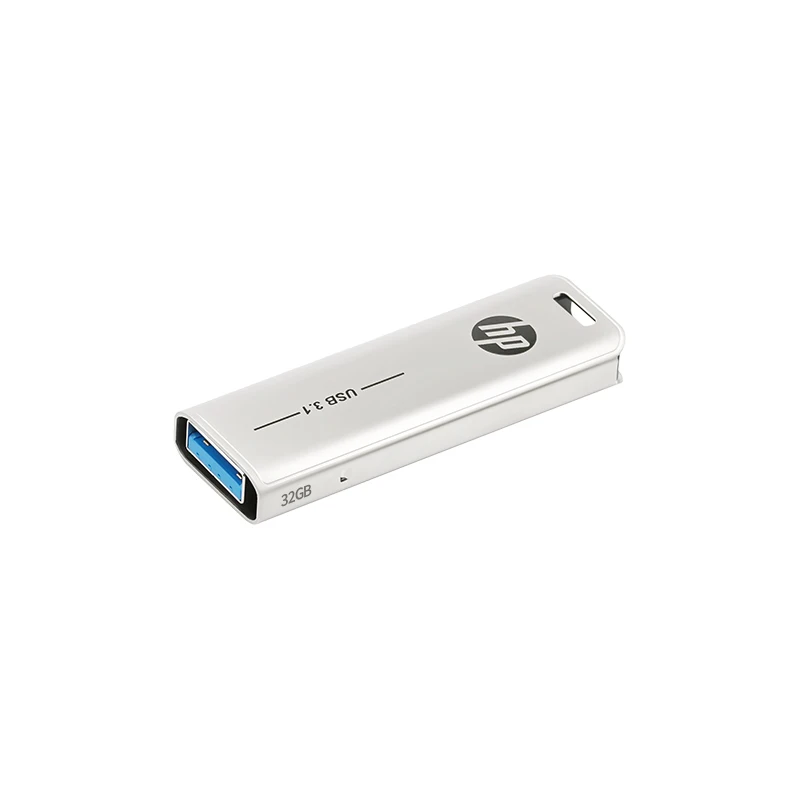 USB флэш-накопитель hp USB 3,1 32G 64G 128G 256G 512GB карта памяти U диск металлический матовый USB накопитель X796W