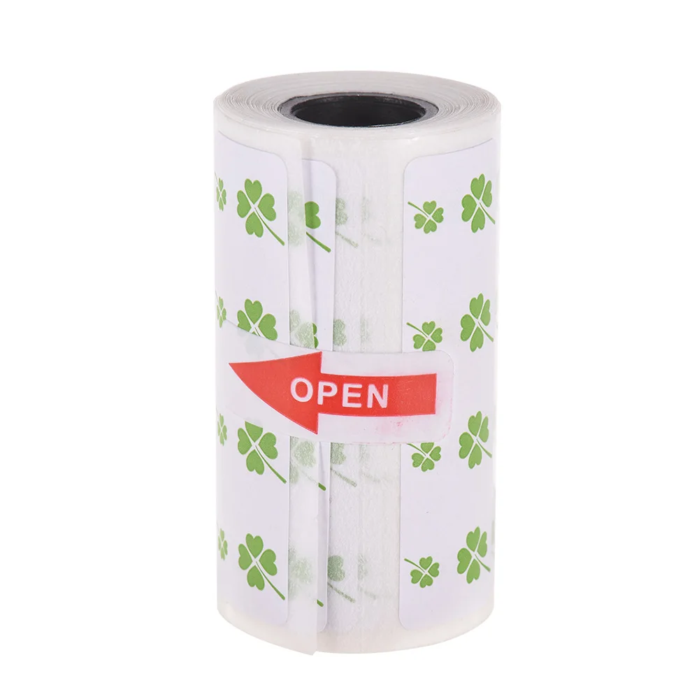 

Cartoon Direct Thermal Labels Roll 57*30mm(2.17*1.18in) Strong Adhesive Sticker Clear Printing for PeriPage A6 Printer, 3 Rolls