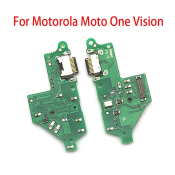 

5pcs/lot Charger Board PCB Flex For Motorola Moto One Vision / One Action USB Port Connector Dock Charging Ribbon Cable
