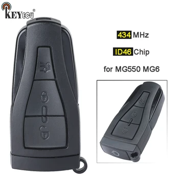 

KEYECU 434MHz ID46 chip 3 Button Replacement Smart Remote Key Fob for for MG MG550 MG6