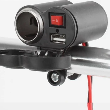 

New Auto Motorcycle USB Adapter Charger 12/24 V Cigarette Lighter Motorcycle Charger For Mobile GP