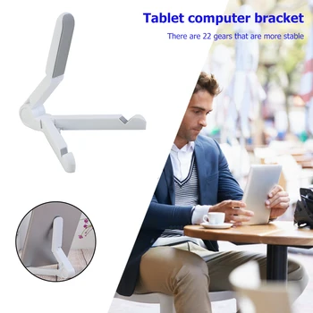 

Foldable Phone Tablet Stand Holder with Wide Scope of Application Simplicity Adjustable Deskt Table Mount Support Bracket