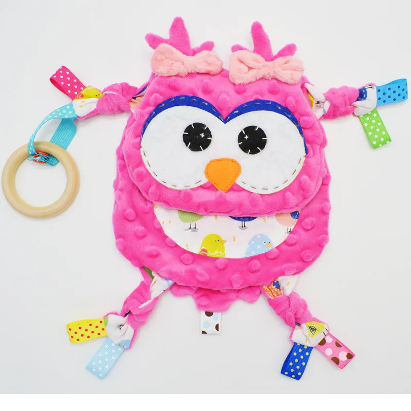 Koty Baby Animal удобное полотенце плюшевые мягкие игрушки этикетка кукла успокаивающее полотенце для ребенка