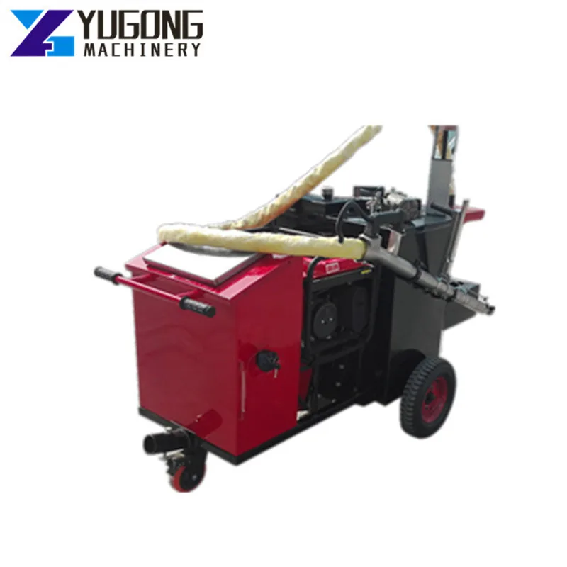 Asphalt Cement Pavement Repairing And Pouring Push-Type Pavement Crack Sealing Machine Cement Joint Treatment