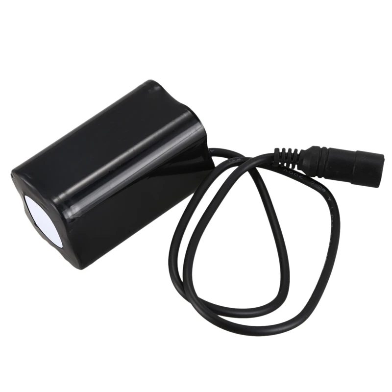 Аккумуляторная батарея 8,4 v 6000mAh велосипедный налобный фонарь+ чехол
