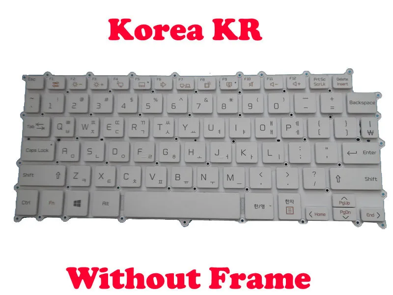 KR Keyboard For LG 14Z90N 14Z90N-N.AAS7U1 14Z90N-VR50K 14Z90N-V.AP52A2 AA78B 14Z90N-V.AR53B AR53A8 AR53Y 14Z90N-V.AR55B wifi keyboard for pc