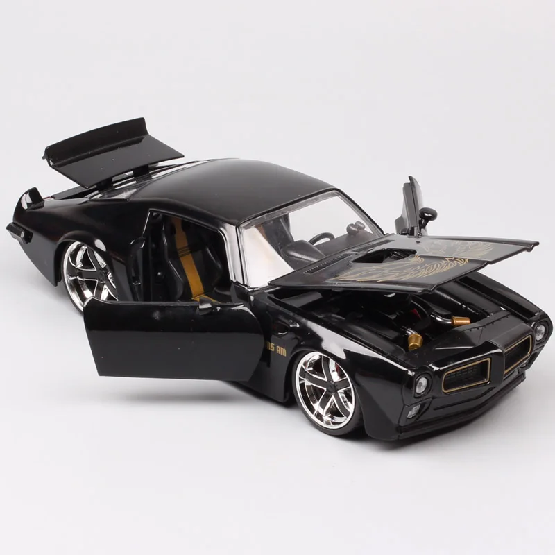 1:24 Масштаб Jada старый классический 1972 Pontiac жар птица Транс АМ автомобиль гоночный литой автомобиль металлический игрушечный автомобиль модель детской коллекции