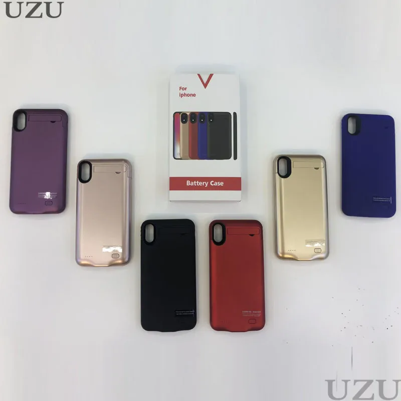 4200 мАч Держатель подставка зарядное устройство чехол для iphone x xs xr внешний портативный беспроводной зарядный чехол для iphone x xs xr 2 в 1