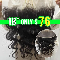 Body Wave 13x4 Lace Frontal Straight Ear to Ear Brazilian Remy Human Hair Frontal Only With Baby Hair Wholesale Cheap Deep Wave