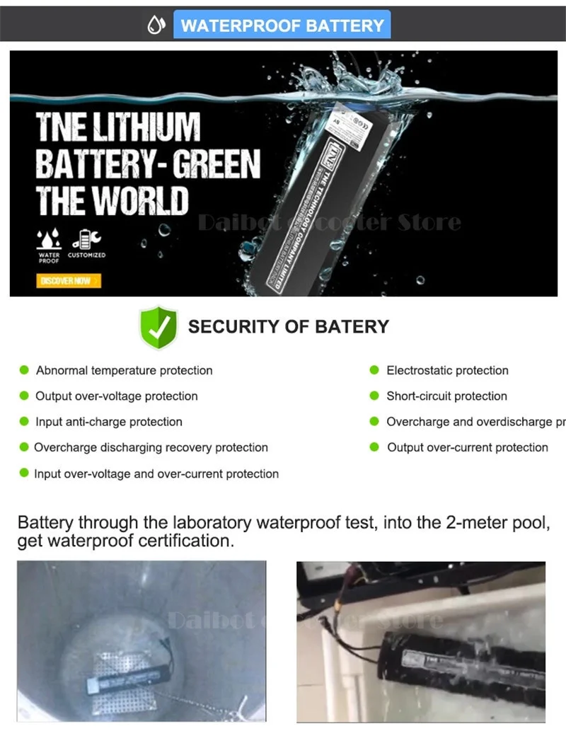 Powerful Electric Scooter Two Wheels Electric Scooters 11 Inch Dual Motor 3600W 60V Folding Off Road Electric Bike For Adult (23)