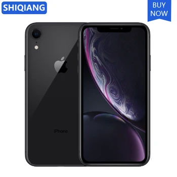 

Used Unlocked Apple iphone XR Original FaceID iOS A12 3GB RAM 64/128/256GB ROM 4G LTE Hexa Core Mobile Phone 6.1inch Smartphone