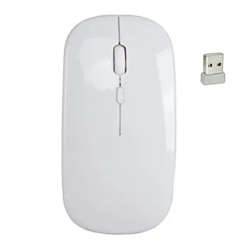 

2.4G Wireless Rechargeable Charging Mouse Ultra-Thin Silent Mute Office Laptop Mice Opto-electronic For Home Office