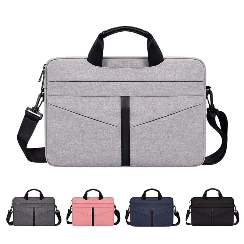 Universal Laptop Bag 13 14 15 inch Notebook Bag Laptop Messenger Computer Shoulder Bag Briefcase Case Cover for Macbook HP DELL