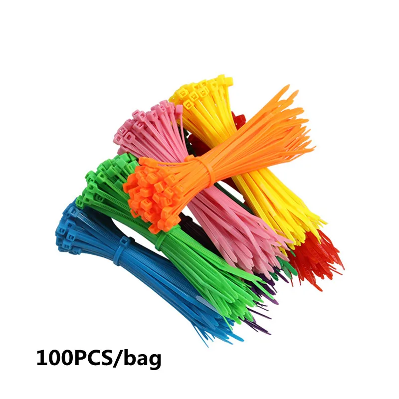 

Plastic nylon cable tie color cable zip ties fastener Wire organizer Wire mountwire marking cable organizer For wires