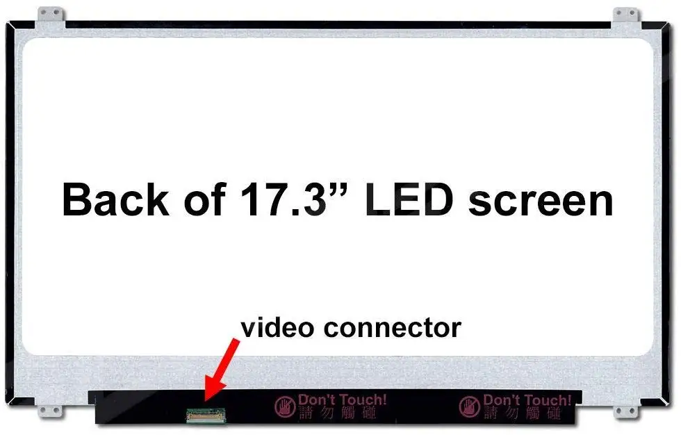 

LP173WF4(SP)(F2) New Replacement LCD Screen for Laptop LED Matte