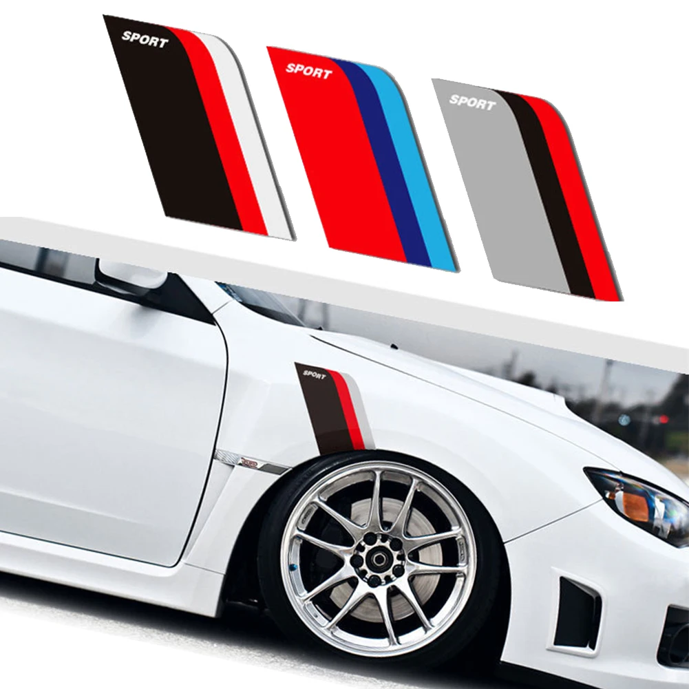 Car Stickers and Decals Front Grille Stripe Decal Decoration Car Racing