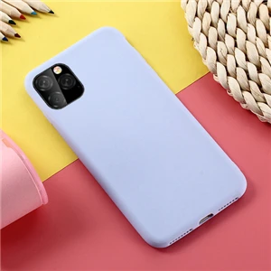 f Однотонная цветная крышка для iPhone 11 Pro Чехол для iPhone 11 чехол для iPhone 11 Pro MAX Мягкий силиконовый чехол - Цвет: f