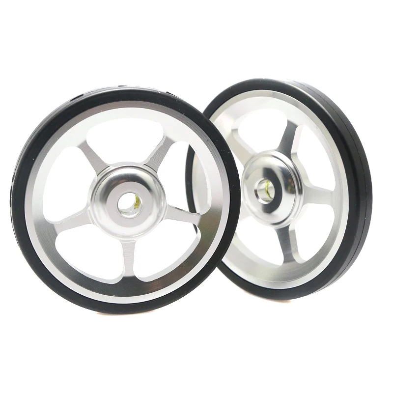 Newly 2pcs Aluminium Alloy Wheel Modification Kits Easy Wheel for Brompton BFE88