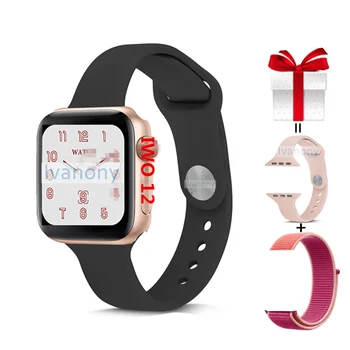 

Original IWO 12 Smartwatch+Straps Long Standby Women Smart Watch 40mm 44mm Bluetooth Call Fitness Watches VS IWO 8 IWO 9 IWO 11