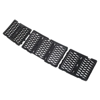 

Car Stickers for Jeep Grand Cherokee 2014-2016 Front Grilles Decorative Cover Honeycomb Grid for Grand Cherokee Accessories